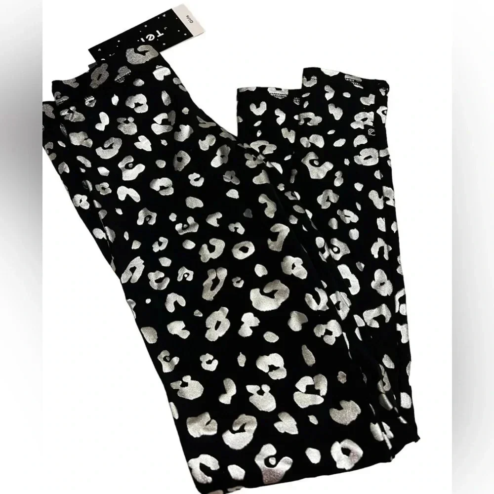 NWT‎ Girls Terez Foil Printed Leggings